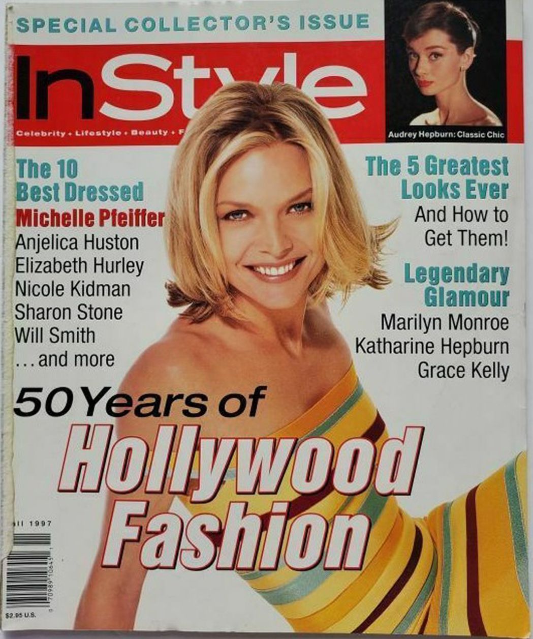 IN STYLE USA magazine side cover Fall 1997