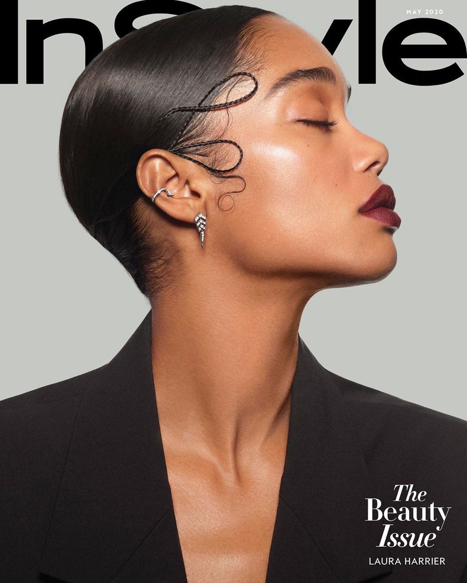 IN STYLE USA magazine side cover  May 2020