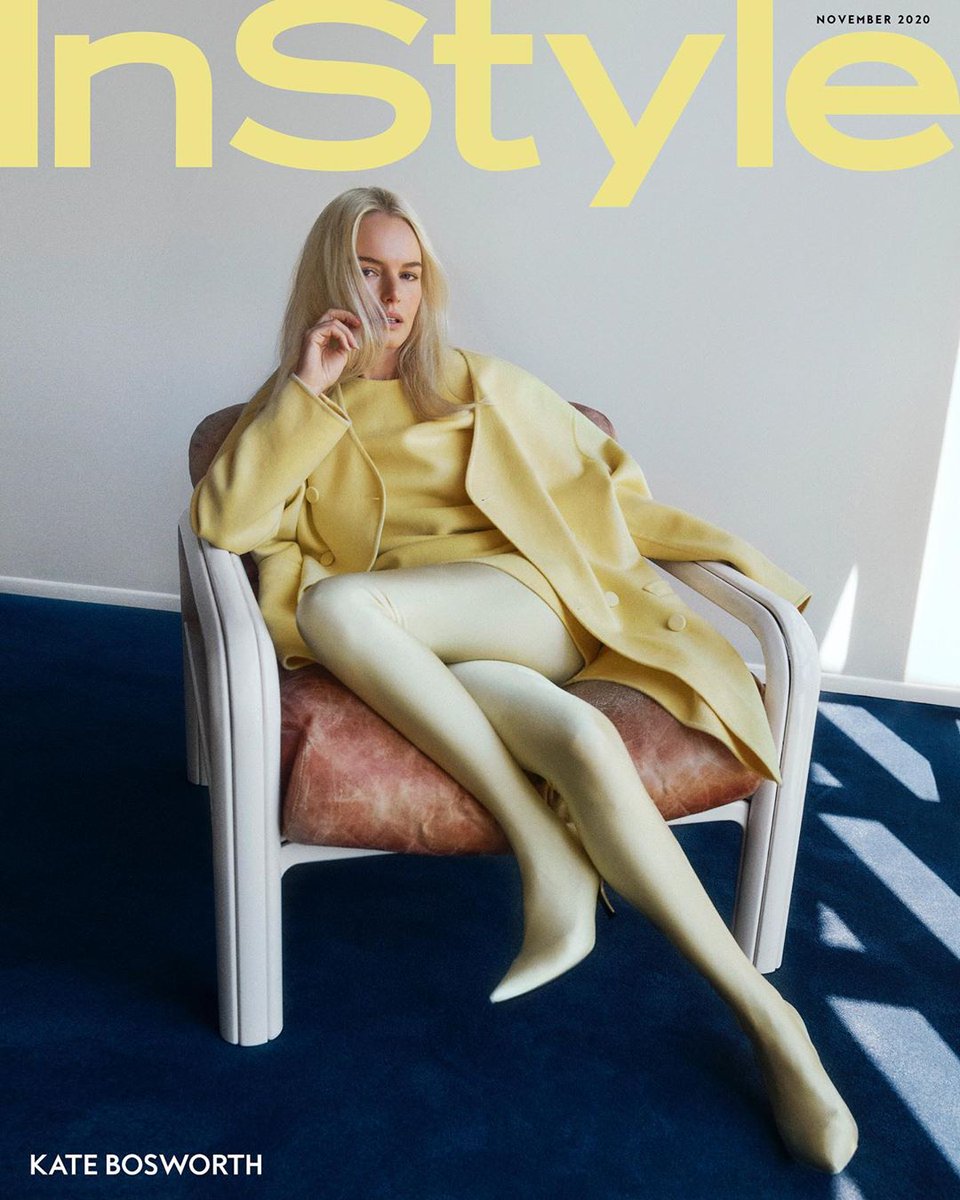 IN STYLE USA magazine side cover  November 2020