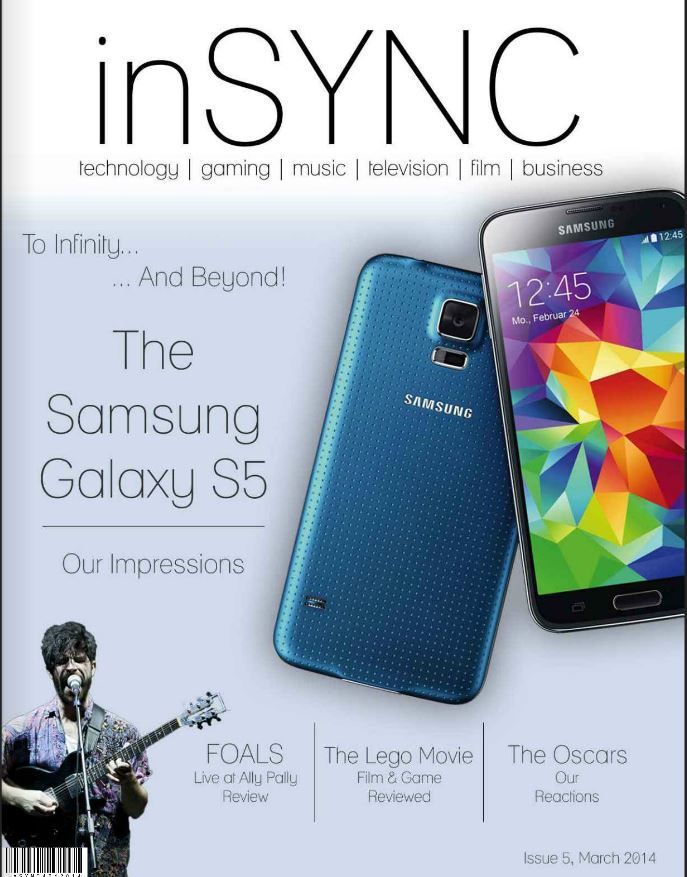 INSYNC. magazine side cover Issue 5 March 2014