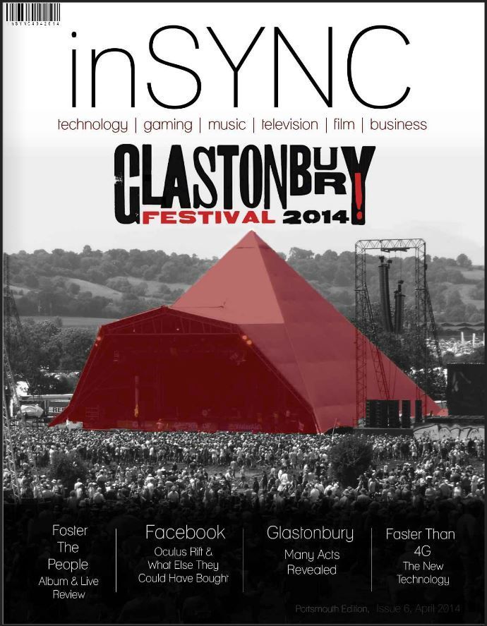 INSYNC. magazine side cover Issue 6 April 2014