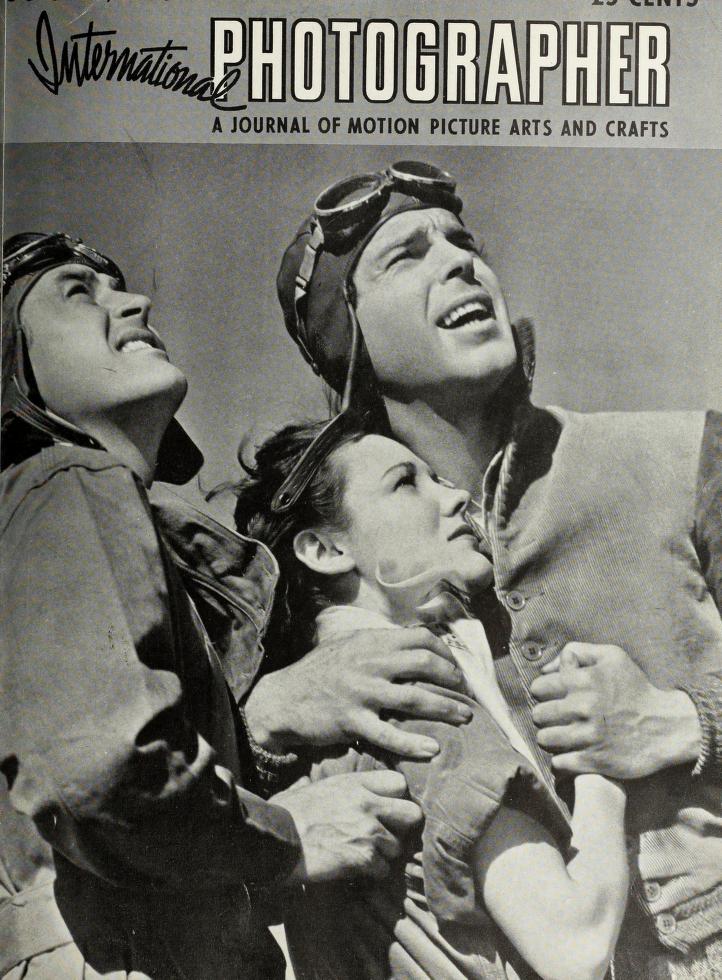 INTERNATIONAL PHOTOGRAPHER magazine side cover October 1938