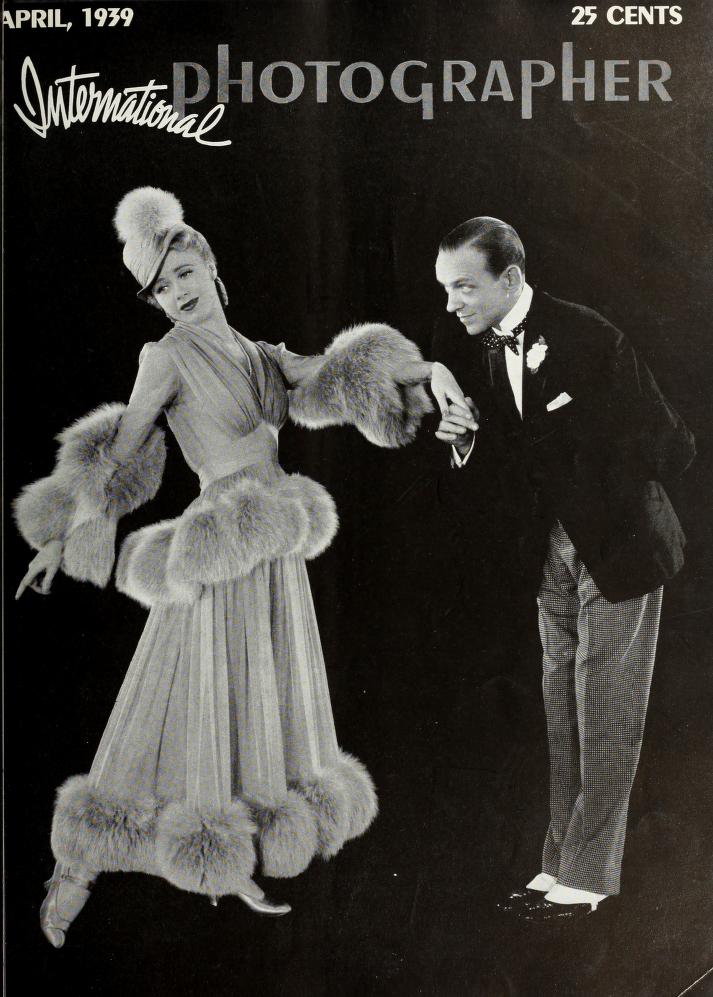 INTERNATIONAL PHOTOGRAPHER magazine side cover April 1939