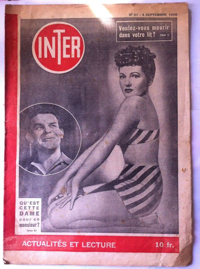 INTER magazine side cover Issue 51 4 September 1946