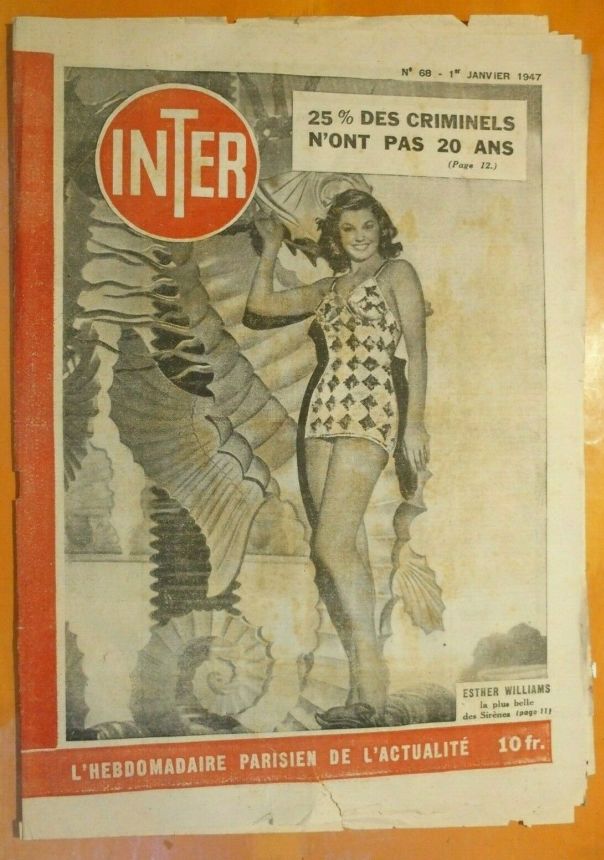 INTER magazine side cover Issue 68 1 January 1947