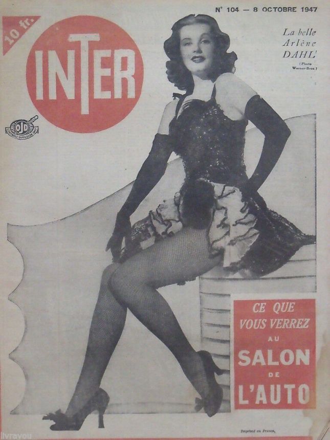 INTER magazine side cover Issue 104 8 October 1947