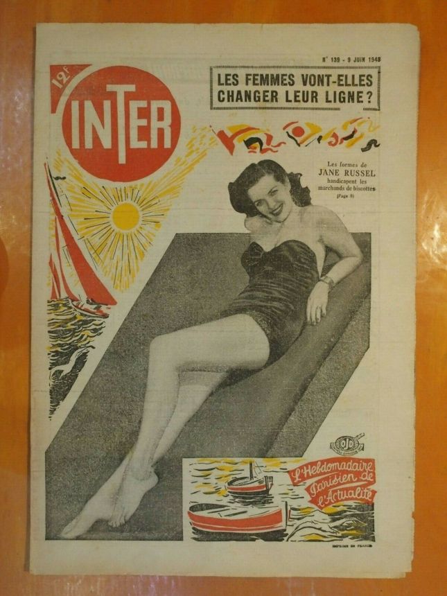 INTER magazine side cover Issue 139 9 June 1948