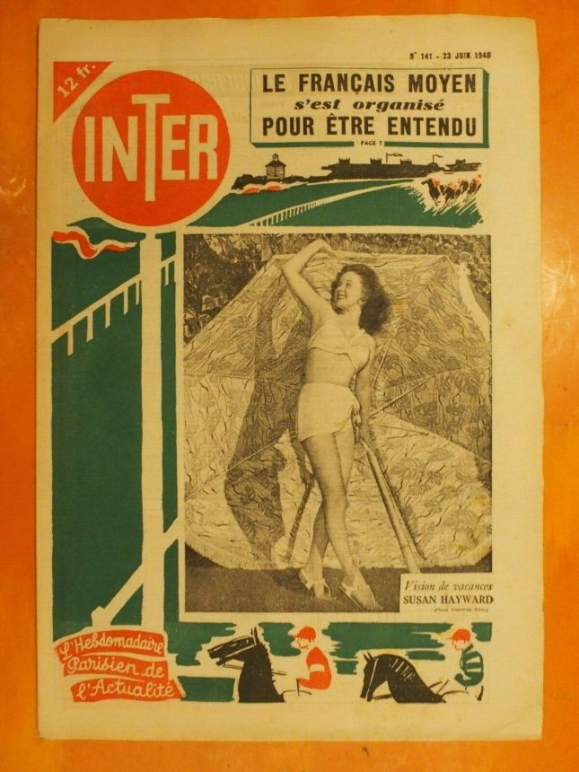 INTER magazine side cover Issue 141 23 June 1948