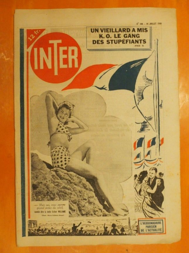 INTER magazine side cover Issue 144 14 July 1948