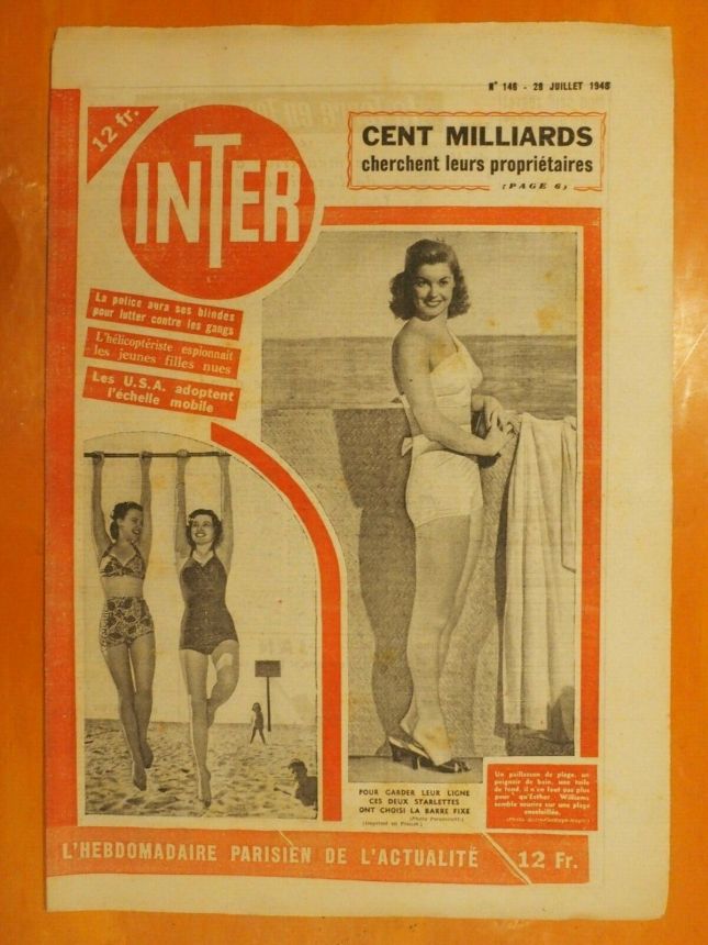 INTER magazine side cover Issue 146 28 July 1948