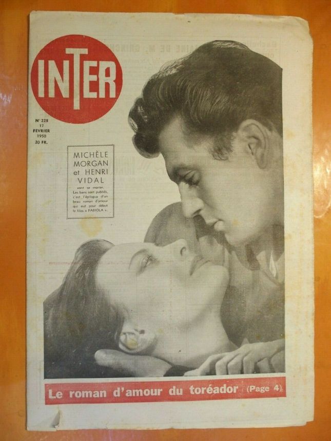 INTER magazine side cover Issue 228 17 February 1950