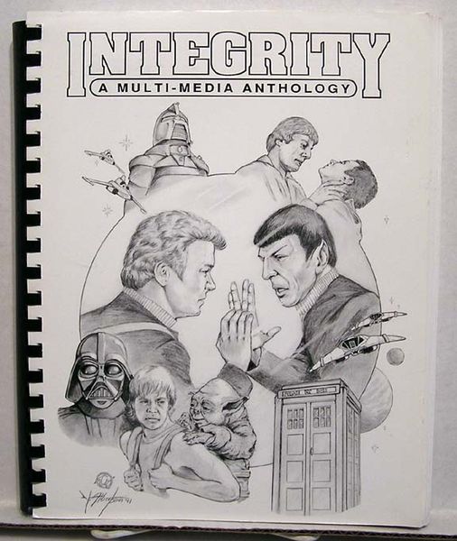 INTEGRITY magazine side cover Issue 1  1991