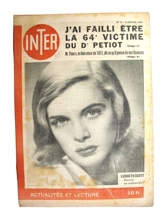 INTER magazine side cover Issue 16 2 January 1946