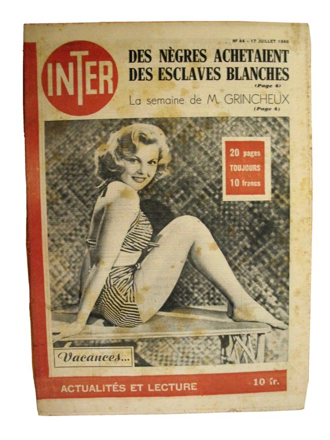 INTER magazine side cover Issue 44 17 July 1946
