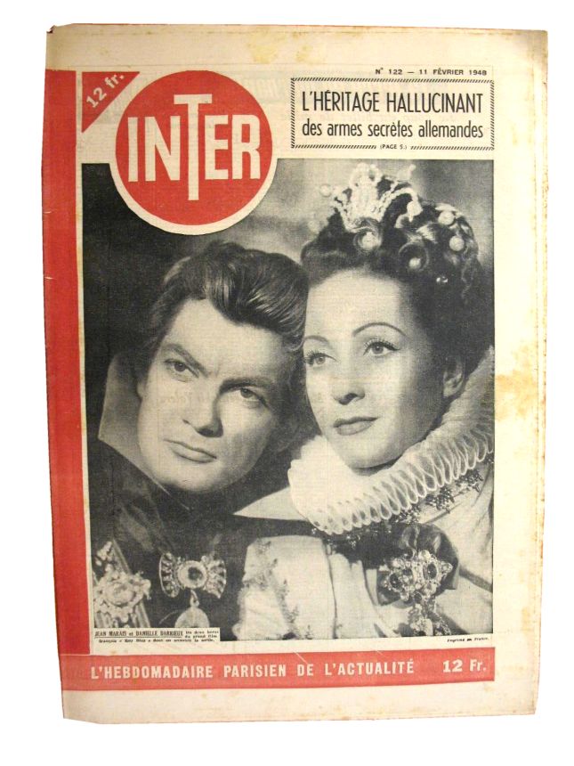 INTER magazine side cover Issue 122 11 February 1948
