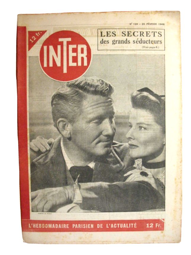 INTER magazine side cover Issue 124 25 February 1948