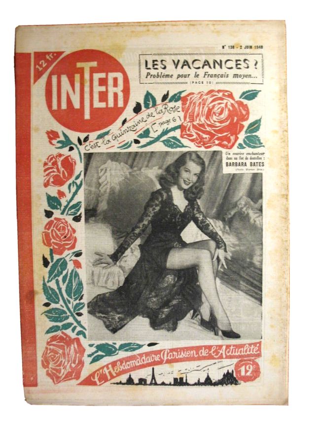 INTER magazine side cover Issue 138 2 June 1948