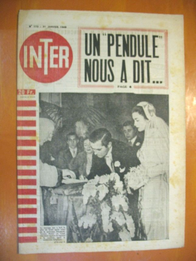 INTER magazine side cover Issue 173 31 January 1949