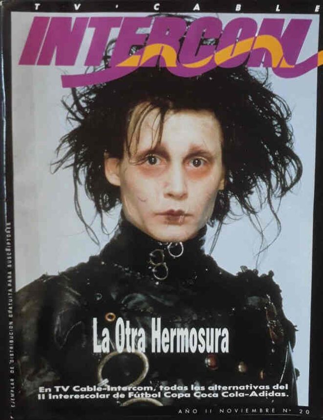 INTERCOM magazine side cover Issue 20  November 1992