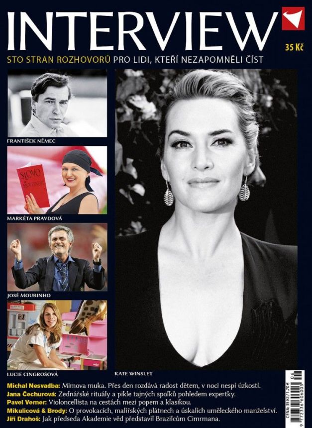 INTERVIEW CZECH magazine side cover  June 2015