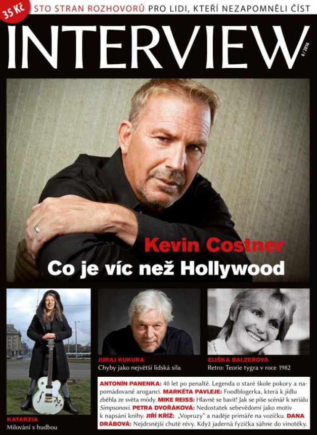 INTERVIEW CZECH magazine side cover  June 2016