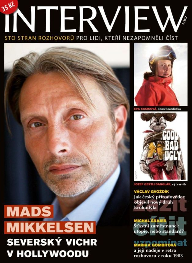 INTERVIEW CZECH magazine side cover  February 2017