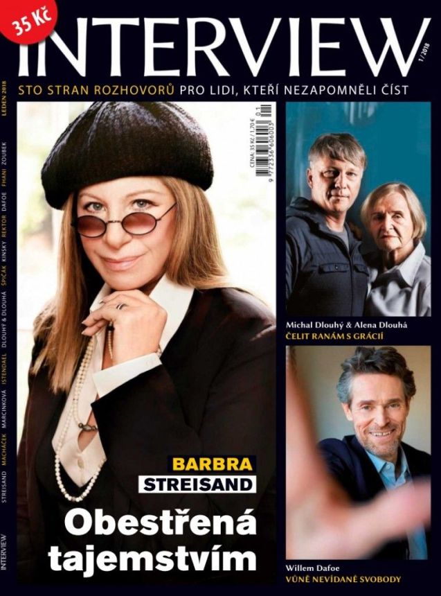 INTERVIEW CZECH magazine side cover  January 2018