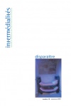 INTERMEDIALITES magazine side cover Issue 9  2007