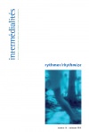 INTERMEDIALITES magazine side cover Issue 16  2010
