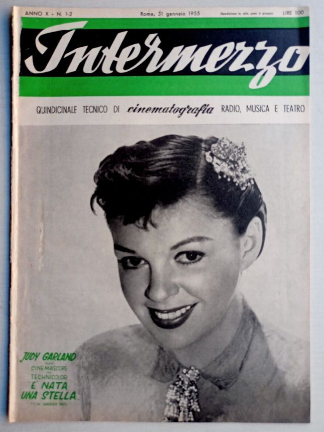 INTERMEZZO magazine side cover Issue 1-2 31 January 1955
