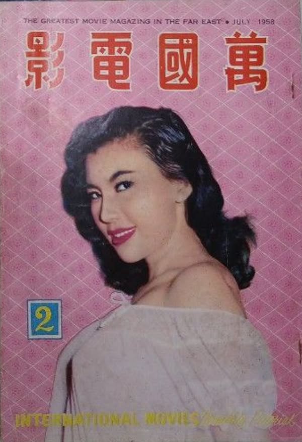 INTERNATIONAL MOVIES magazine side cover Issue 2   1958
