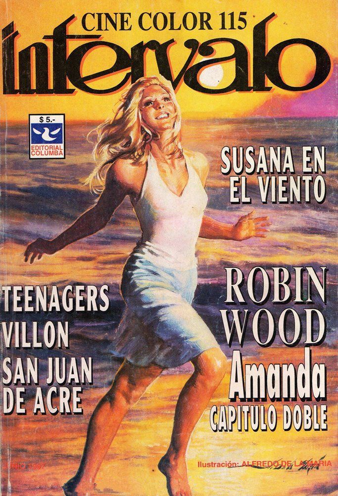 INTERVALO CINE COLOR magazine side cover Issue 115   