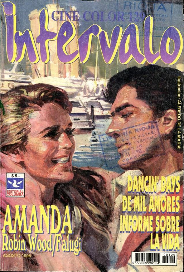 INTERVALO CINE COLOR magazine side cover Issue 129   