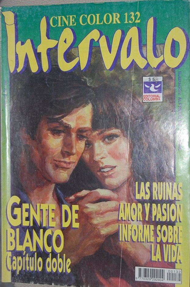 INTERVALO CINE COLOR magazine side cover Issue 132   