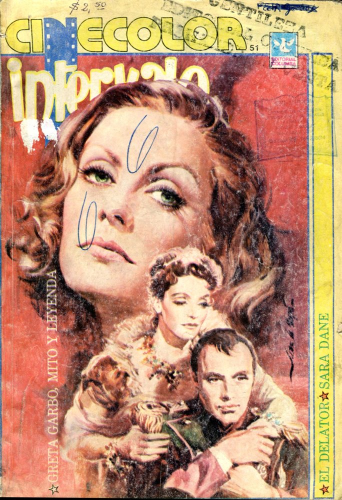 INTERVALO CINE COLOR magazine side cover Issue 51   