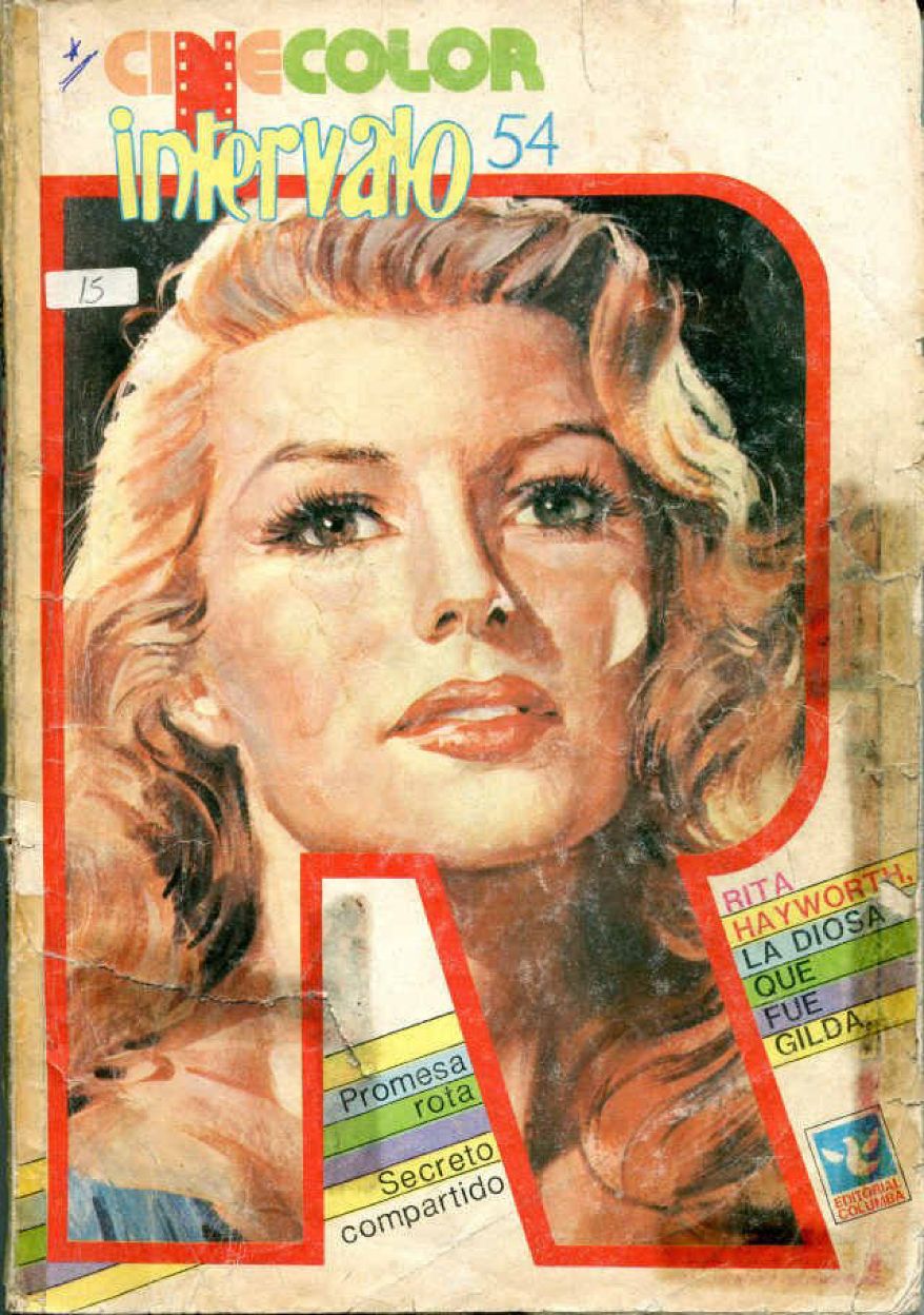 INTERVALO CINE COLOR magazine side cover Issue 54   