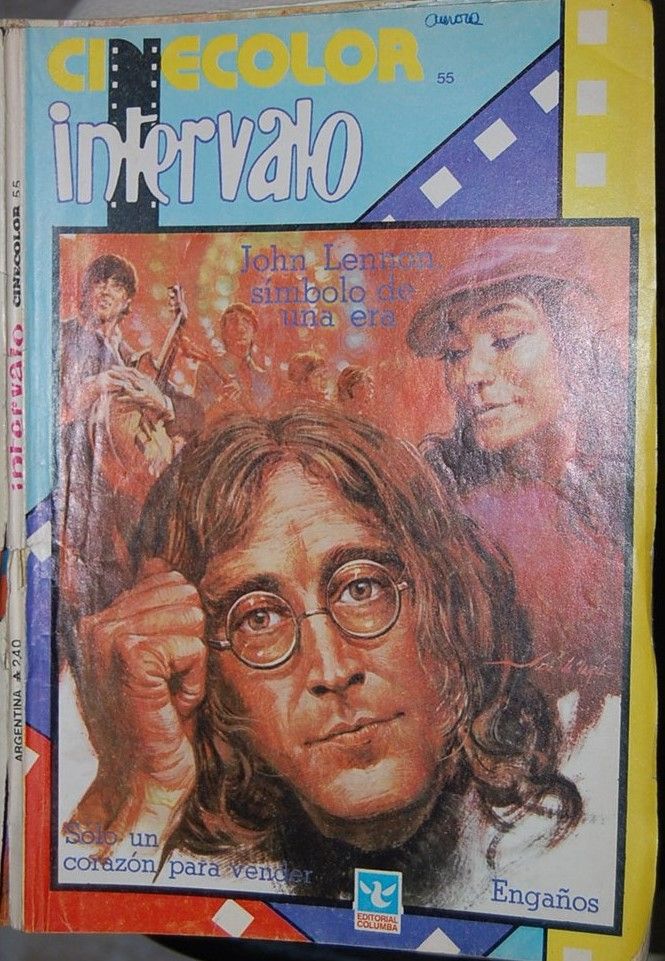 INTERVALO CINE COLOR magazine side cover Issue 55   