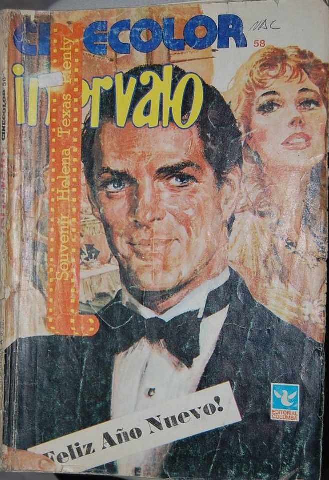 INTERVALO CINE COLOR magazine side cover Issue 58   