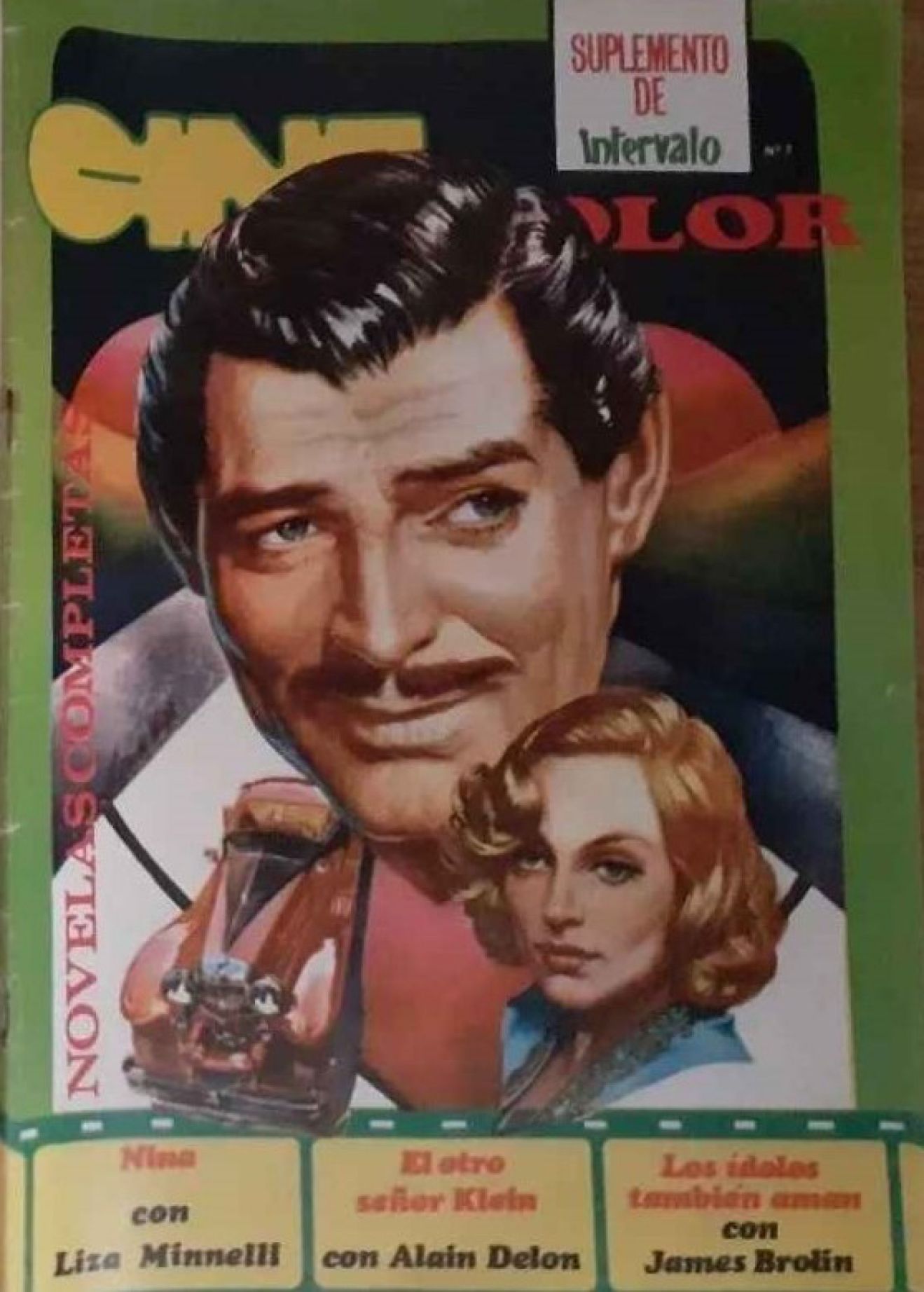 INTERVALO CINE COLOR magazine side cover Issue 7 27 August 1977