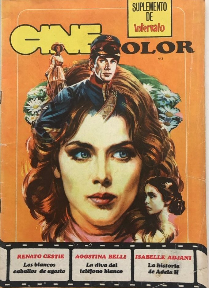 INTERVALO CINE COLOR magazine side cover Issue 3 28 December 1976