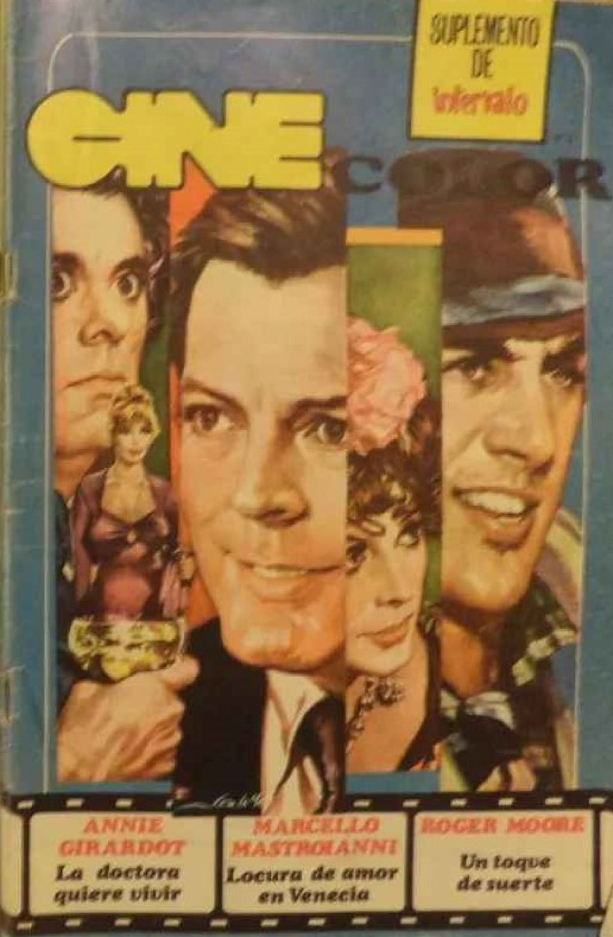 INTERVALO CINE COLOR magazine side cover Issue 5 30 April 1977