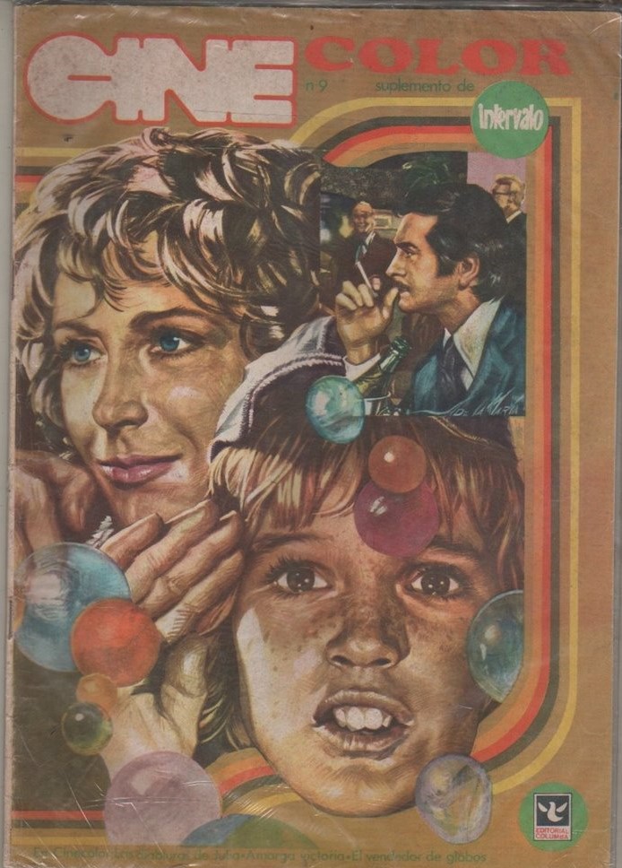 INTERVALO CINE COLOR magazine side cover Issue 9   1978