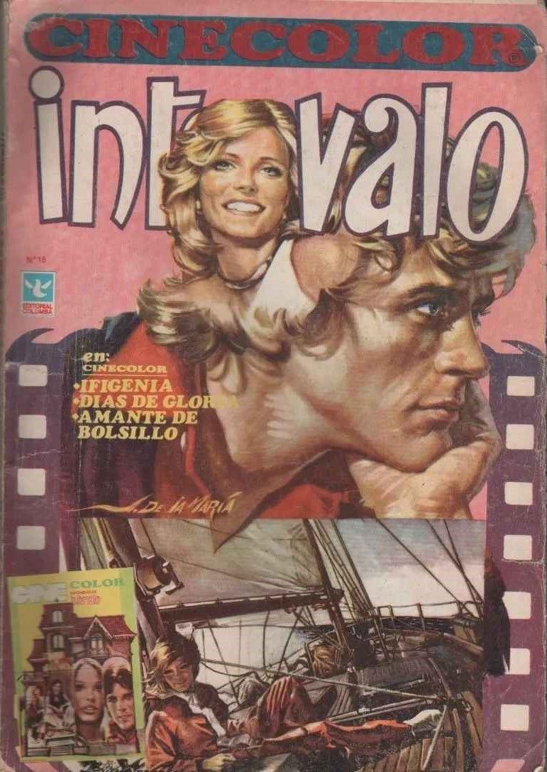 INTERVALO CINE COLOR magazine side cover Issue 18   1979