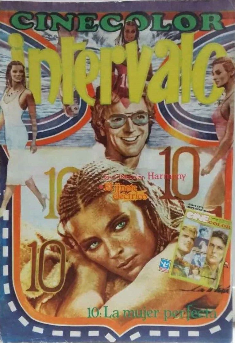 INTERVALO CINE COLOR magazine side cover Issue 21   1980