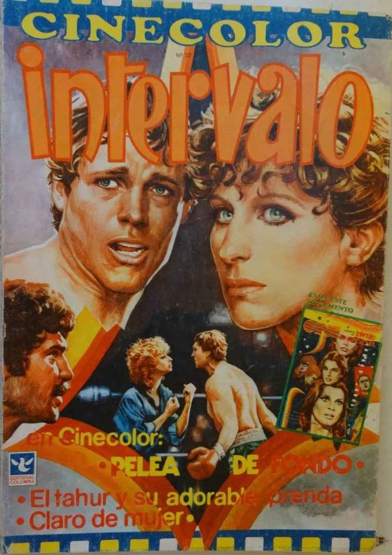 INTERVALO CINE COLOR magazine side cover Issue 22   1980