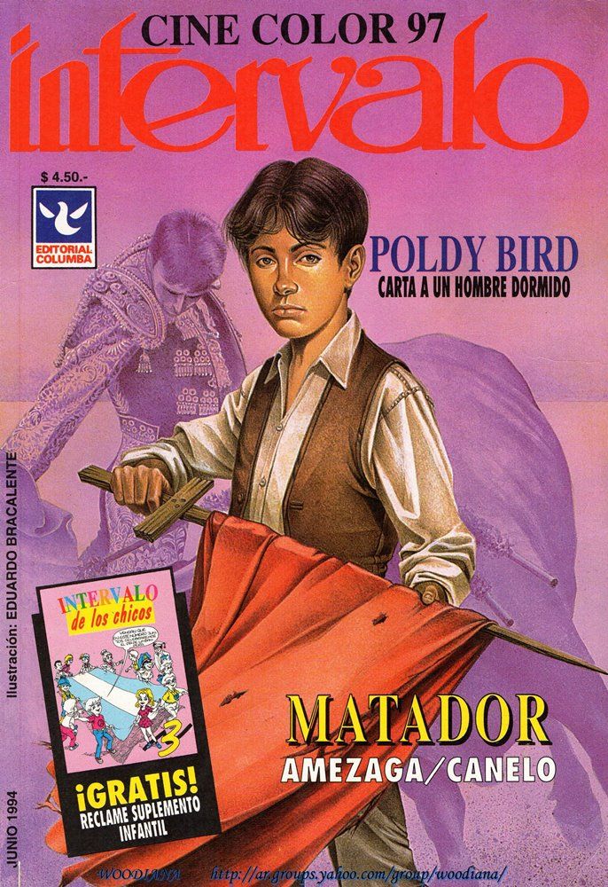 INTERVALO CINE COLOR magazine side cover Issue 97  June 1994