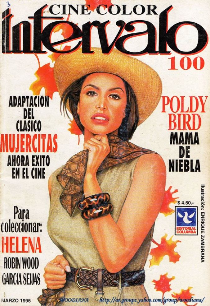 INTERVALO CINE COLOR magazine side cover Issue 100  March 1995