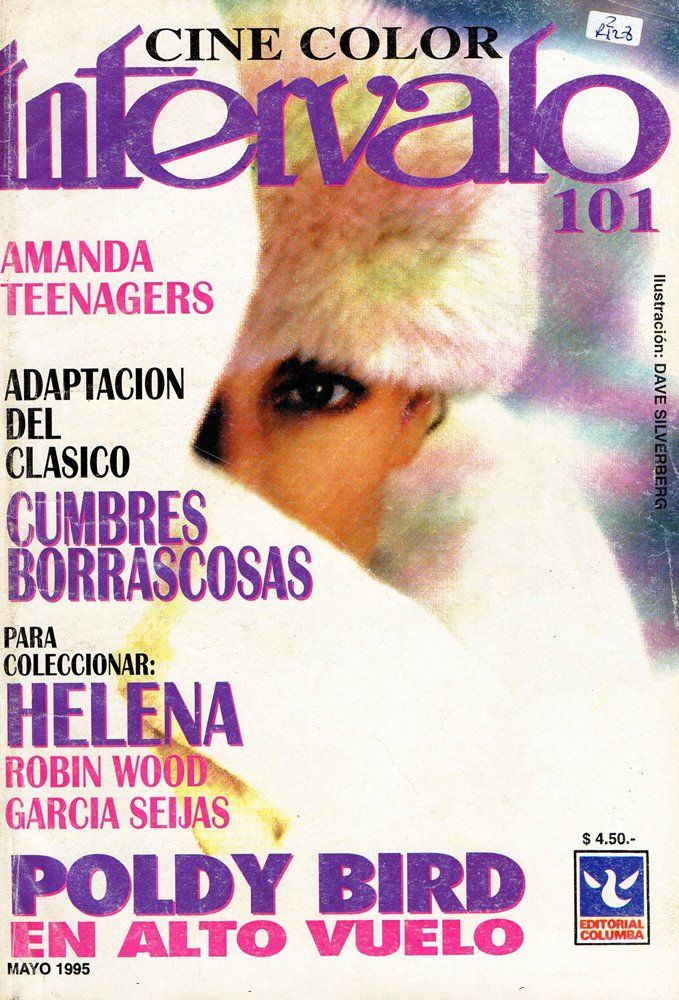 INTERVALO CINE COLOR magazine side cover Issue 101  May 1995