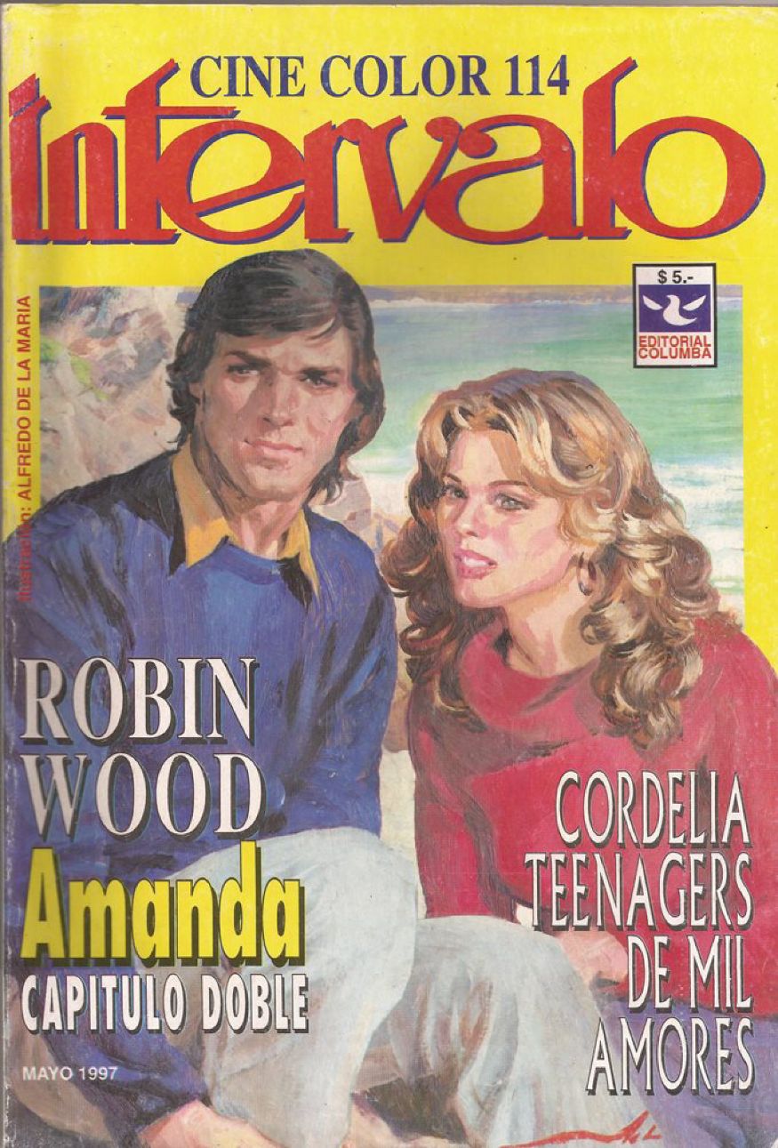 INTERVALO CINE COLOR magazine side cover Issue 114  May 1997