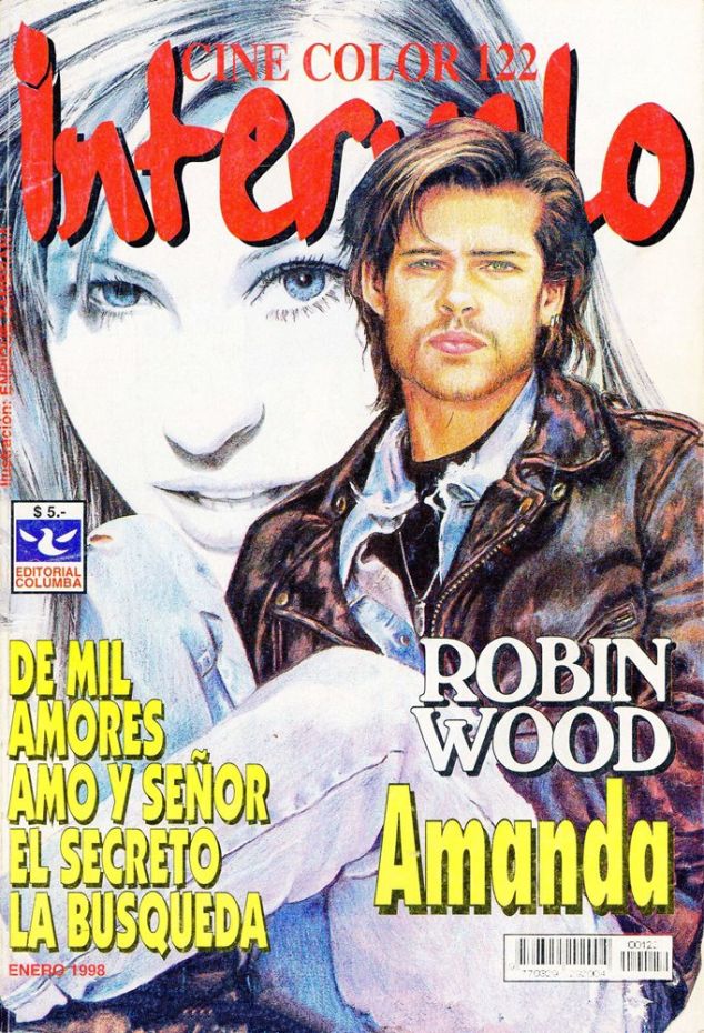 INTERVALO CINE COLOR magazine side cover Issue 122  January 1998